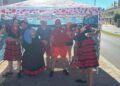 Gran ambiente y participación de las peñas en el ‘Charangazo’ de las Fiestas de Santa Marta
