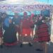 Gran ambiente y participación de las peñas en el ‘Charangazo’ de las Fiestas de Santa Marta