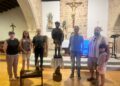 San Roque, patrón de Carbajosa, luce nueva imagen tras su restauración financiada por el Ayuntamiento