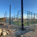 Comienza el cerramiento de la pista de pádel situada en el campo de fútbol de Cabrerizos