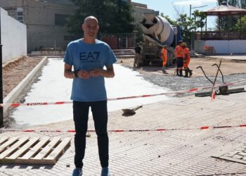 La plaza Tierno Galván amplía su capacidad a más de 4.000 m2 al incorporar la zona del parque biosaludable