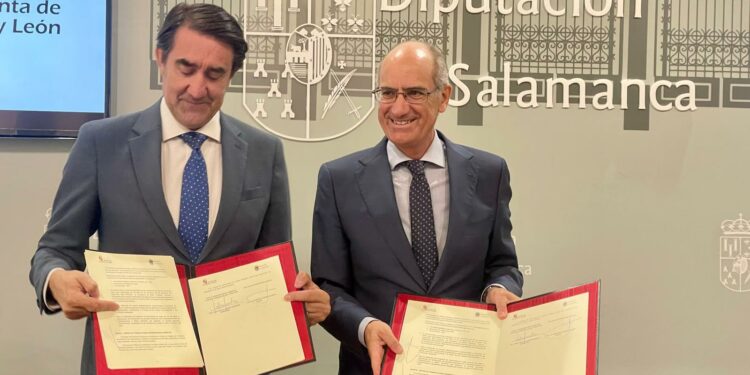 Protocolo de colaboración entre Diputación y Junta para garantizar el abastecimiento de agua en la provincia salmantina