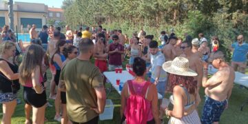 Los vecinos de Monterrubio disfrutan de un fin de semana de fiesta y convivencia