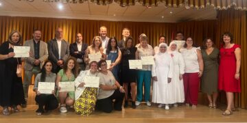 Los 10 alumnos de la AFE de Atención Sociosanitaria de Santa Marta concluyen su formación y están preparados para acceder al mercado laboral