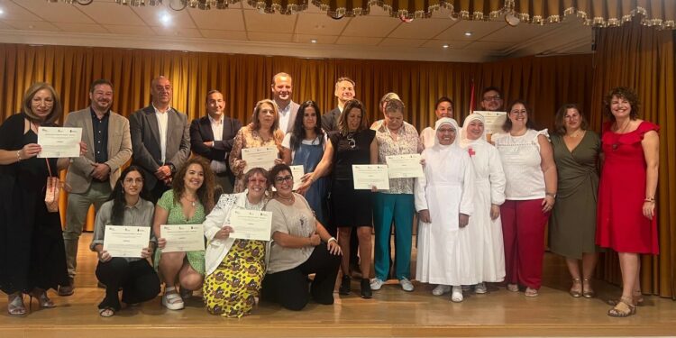 Los 10 alumnos de la AFE de Atención Sociosanitaria de Santa Marta concluyen su formación y están preparados para acceder al mercado laboral