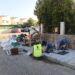 La AFE ‘Albañilería y Renovación de Pavimentos’ renueva el acerado de la calle Ganges para mejorar la accesibilidad en Villamayor