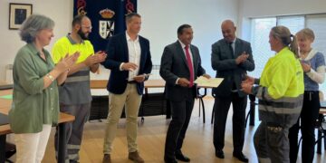 Ocho alumnos de Doñinos concluyen su formación en la especialidad de Limpieza del programa mixto de formación y empleo ‘Santo Domingo de Guzmán’