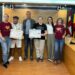 Carbajosa entrega los más de 2.300 euros recaudados en la paella solidaria de las fiestas al Comedor de los Pobres y Ascol