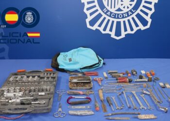 Detenido un hombre de 49 años por robar herramienta en el interior de una furgoneta