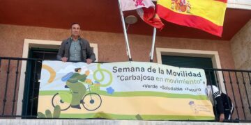 Los escolares aprenden las normal básicas de circulación con las actividades del circuito de seguridad vial