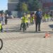 El taller ‘Aprende a montar en bici’ enseña a los escolares de Santa Marta a circular de manera segura