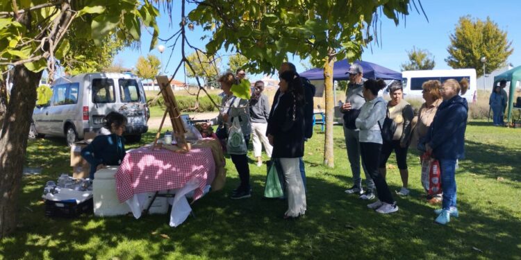 Nueva jornada de éxito con el mercado de productos frescos de temporada de Aldeatejada