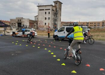 Villamayor finaliza la Semana de la Movilidad con la bici y actividades sobre ruedas