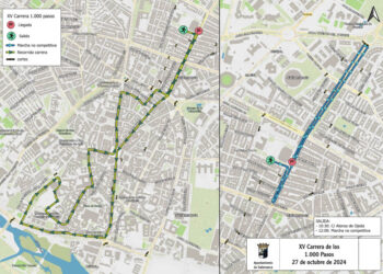 Cortes de tráfico y desvíos por la Carrera Popular de los Mil Pasos