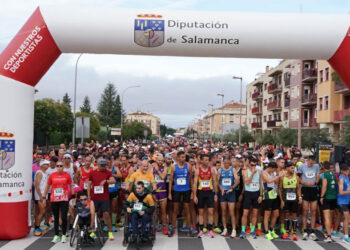 Alejandro Paredero y Gema Martín se imponen en la Media Maratón de Diputación