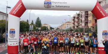 Alejandro Paredero y Gema Martín se imponen en la Media Maratón de Diputación
