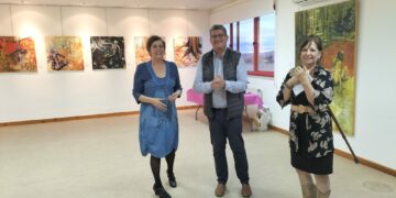 Teresa Pargana y Mª Luisa Alonso exponen sus pinturas en Cabrerizos
