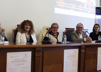 Gioconda Belli, protagonista de la jornada de estudios celebrada en la Facultad de Filología