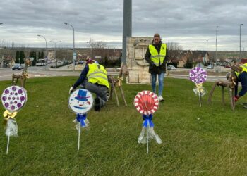 Villamayor se adelanta a la Navidad y comienza los talleres de adornos para decorar las calles