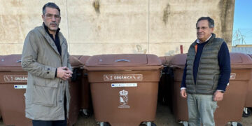 El contenedor marrón de residuos orgánicos llega a Villamayor