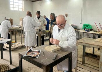 El arte de esculpir y tallar la piedra, esencia e identidad de Villamayor