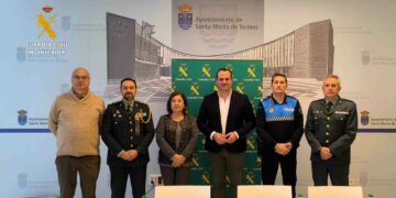 La Guardia Civil y Santa Marta firman un convenio pionero para aumentar y reforzar la seguridad ciudadana