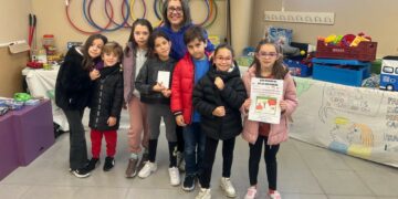 Cuarenta niños participan en la yincana de Cibercarba sobre los Derechos de la Infancia