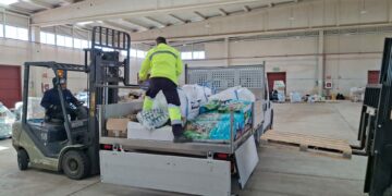 La Diputación desactiva la recogida de alimentos por petición de las autoridades y de los centros de distribución