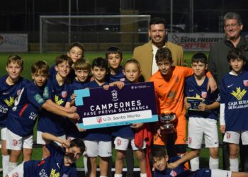 La UD Santa Marta pasa a la final del torneo internacional ‘Gañafote Cup’ tras vencer en la fase previa celebrada en Cabrerizos