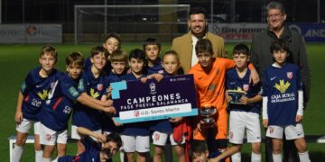 La UD Santa Marta pasa a la final del torneo internacional ‘Gañafote Cup’ tras vencer en la fase previa celebrada en Cabrerizos