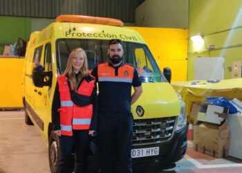 Tres dotaciones de voluntarios de Protección Civil de Santa Marta reforzarán las tareas de recuperación de las zonas más devastadas por la Dana