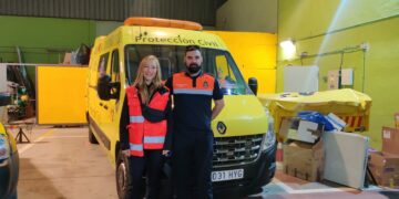 Tres dotaciones de voluntarios de Protección Civil de Santa Marta reforzarán las tareas de recuperación de las zonas más devastadas por la Dana