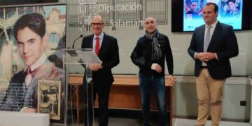 Florencio Maíllo dona a la Diputación de Salamanca el retrato de Federico García Lorca