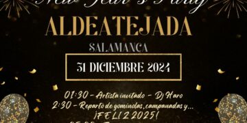 Los vecinos de Aldeatejada podrán disfrutar de la Nochevieja sin salir del municipio