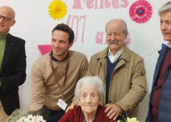 Santa Marta homenajea a María Agustina Vicente Sevillano por su 107 cumpleaños