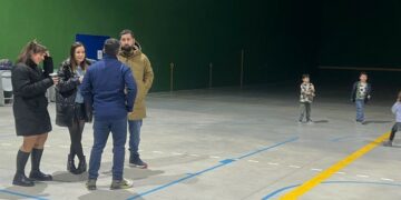 Los vecinos de Monterrubio celebran su particular fiesta de Nochevieja anticipada