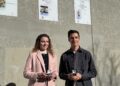 Lorena Martín y Mario García se suman al Mural de los Olímpicos de Salamanca