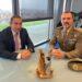 La Junta de Castilla y León recibe al teniente coronel Óscar Javier Nogués
