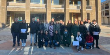 Los 16 desempleados de Carbajosa finalizan su formación en jardinería y dinamización cultural del municipio