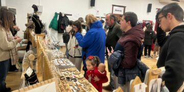 Mercadillo solidario y 300 raciones de chocolate en Castellanos para ayudar a los afectados por la Dana de Valencia