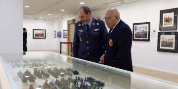 La exposición ‘Soldados de España’ busca visibilizar  la historia y el esfuerzo solidario de las Fuerzas Armadas