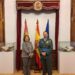 La subdelegada del Gobierno, Rosa López, agradece a Pedro Merino el trabajo al frente de la Comandancia de la Guardia Civil de Salamanca