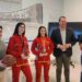 Reconocimiento a Patricia Martín y Alba Sánchez por su participación en el Campeonato de España de Baloncesto