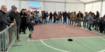 El XIV concurso de lanzamiento de boina, la matanza tradicional y el deporte, protagonistas de las Fiestas de San Vicente en Cabrerizos