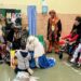 Los niños de Aspace y las residencias de mayores, los primeros en recibir a los Reyes Magos en Villamayor