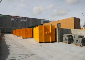 Carbajosa ultima la apertura del Punto Limpio con la instalación de 8 grandes contenedores
