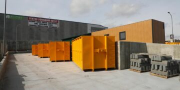 Carbajosa ultima la apertura del Punto Limpio con la instalación de 8 grandes contenedores