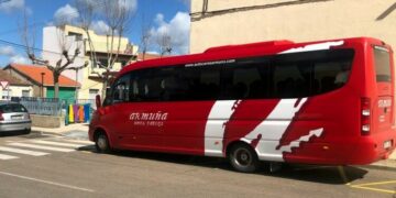 La nueva parada del autobús metropolitano en las urbanizaciones de Castellanos empezará a funcionar en pruebas el lunes 10