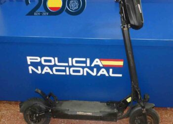 Detenido un hombre de 38 años por el robo de varios patinetes eléctricos