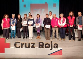 Cruz Roja reconoce en Santa Marta el compromiso y la solidaridad de sus socios en la comarca